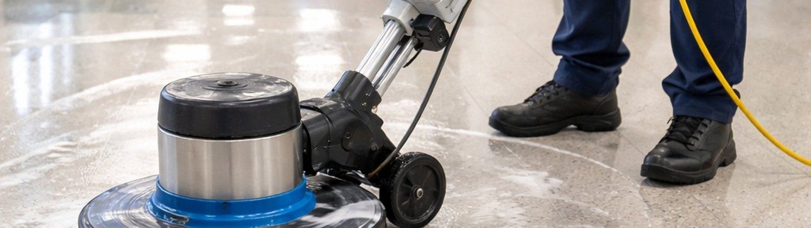 VCT Tile Strip and Wax